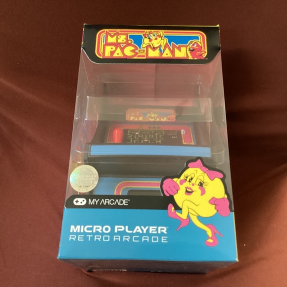 My Arcade Ms. Pac-Man Micro Player Retro Arcade New - Picture 2 of 9